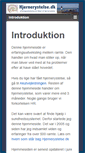 Mobile Screenshot of hjernerystelse.dk